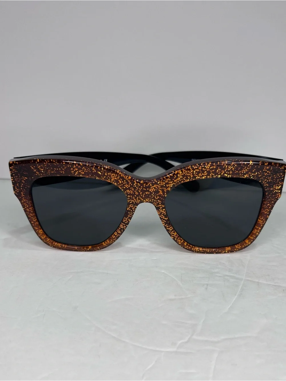 Coach Amber Saddle Glitter Sunglasses